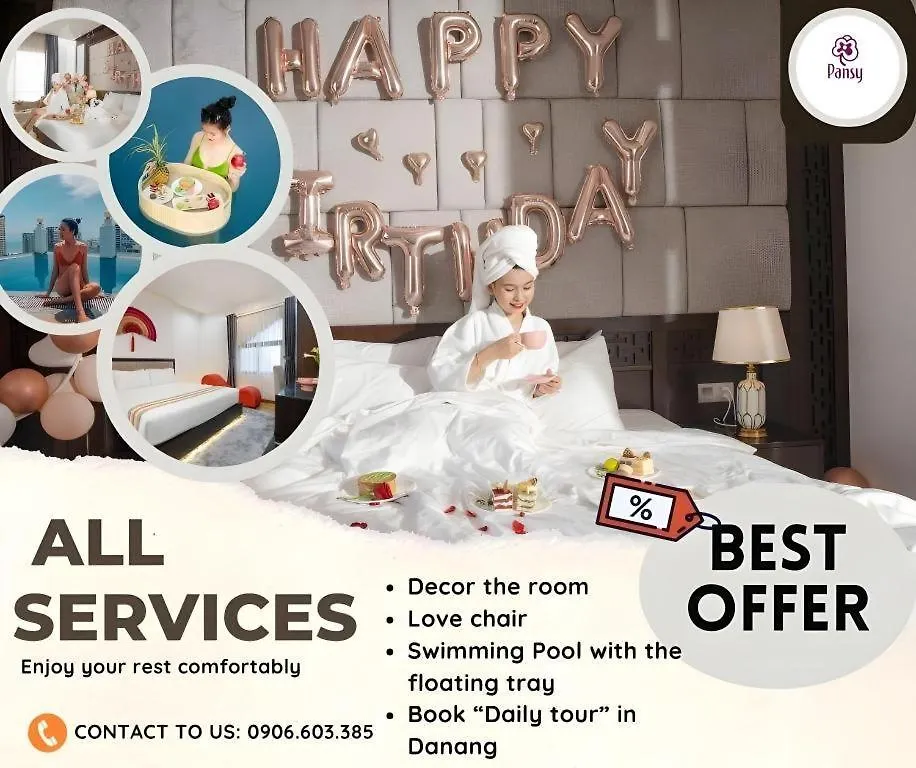 **** Hotel Pansy Beach Dana Da Nang Vietnam